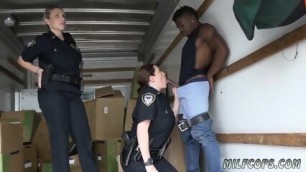Milf Babysitter Threesome And Fetish Black Suspect Taken On A Tough Ride