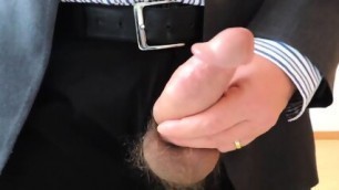 Daddy Cumming At Work