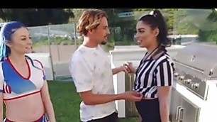 soccer hotties fuck a lucky surfer boy in orgy australian big cock tiktok joi