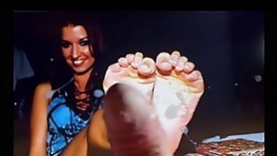 Ann Marie Rios cum on soles