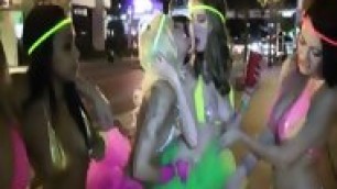 Group Of Girls Lesbosex And Hard Fucking With Horny Dude